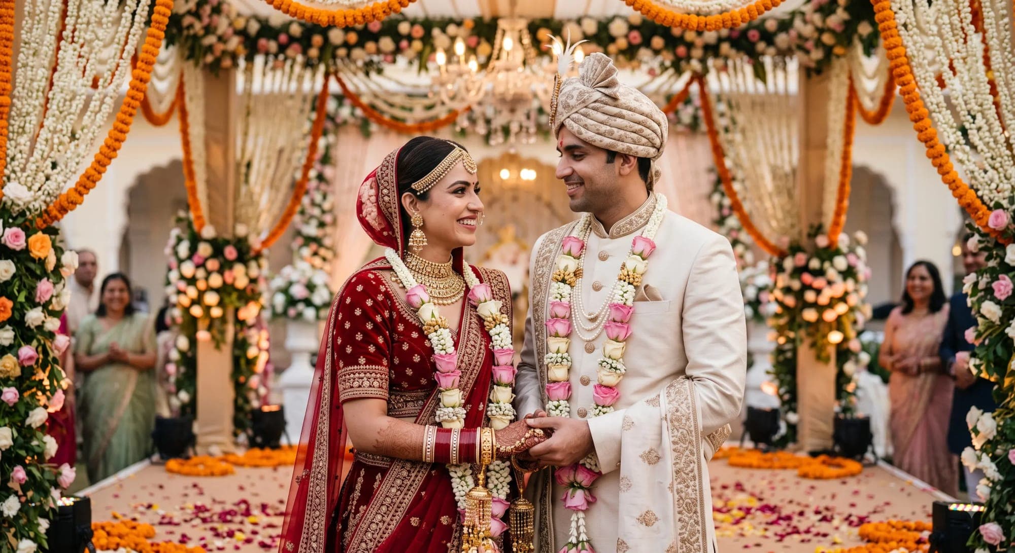 Indian Couple Wedding Prompts for Gemini AI Free (24 Copy-Paste Prompts)